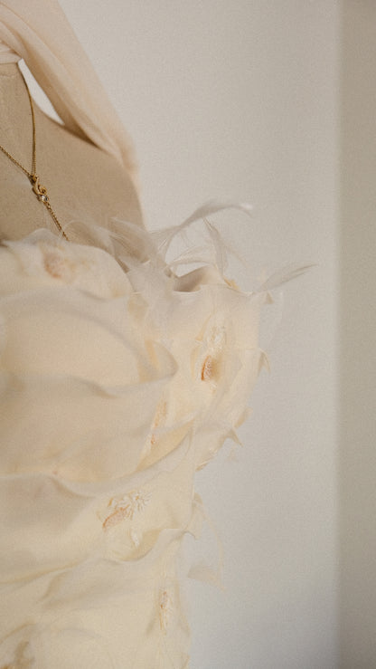 Magical creme fairy bustier (XS/S, C cup)