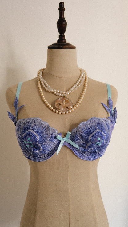 Aqua bloom bra (70D/32D)