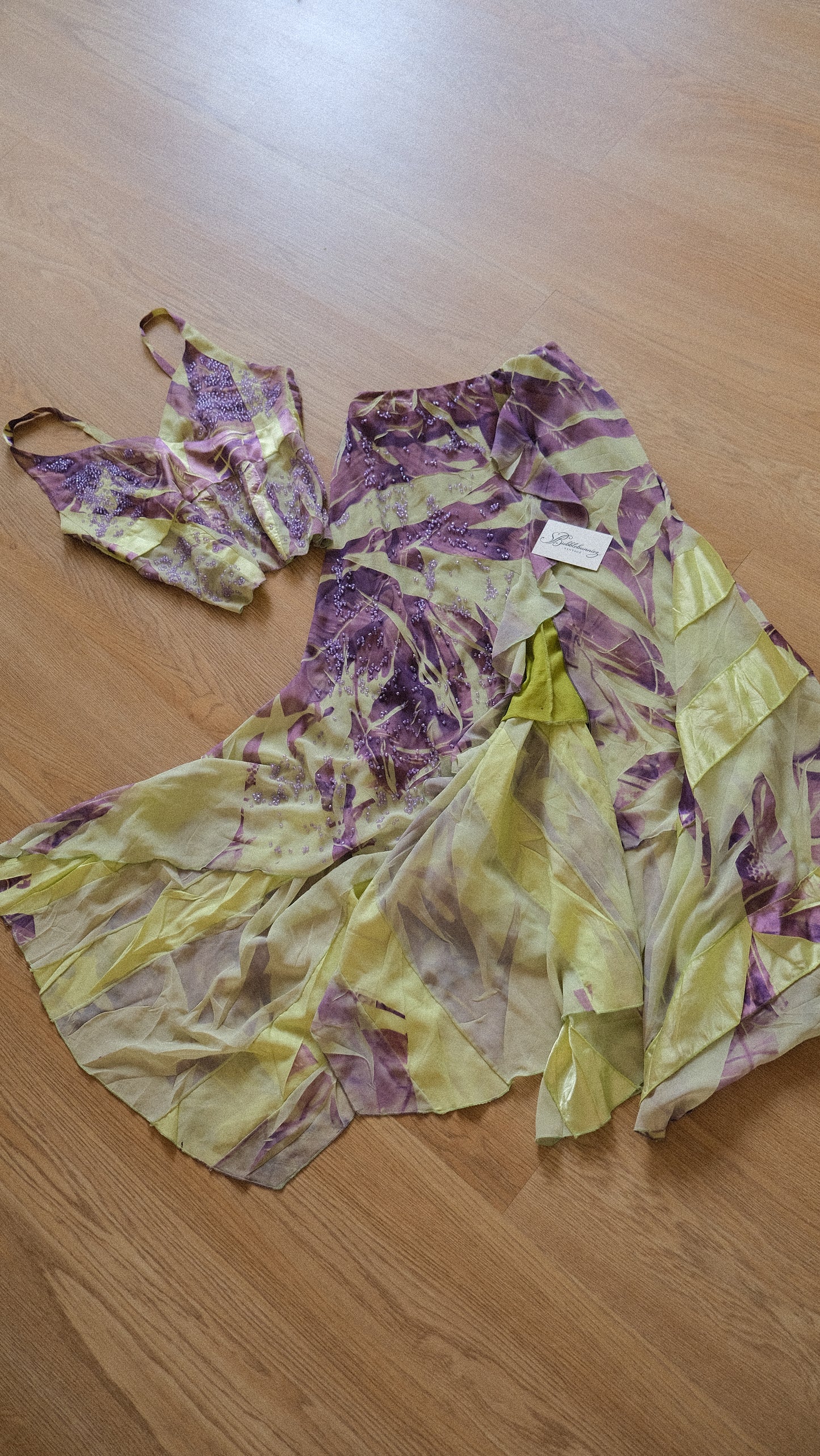 Vintage mint & purple set (S/M-M)