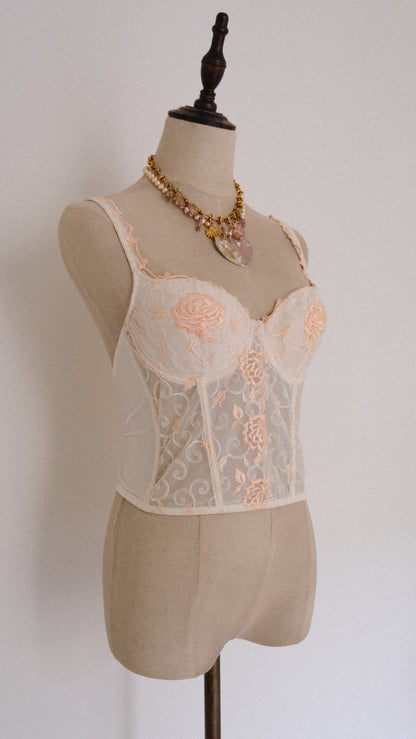 French Rose corset (80B/36B)