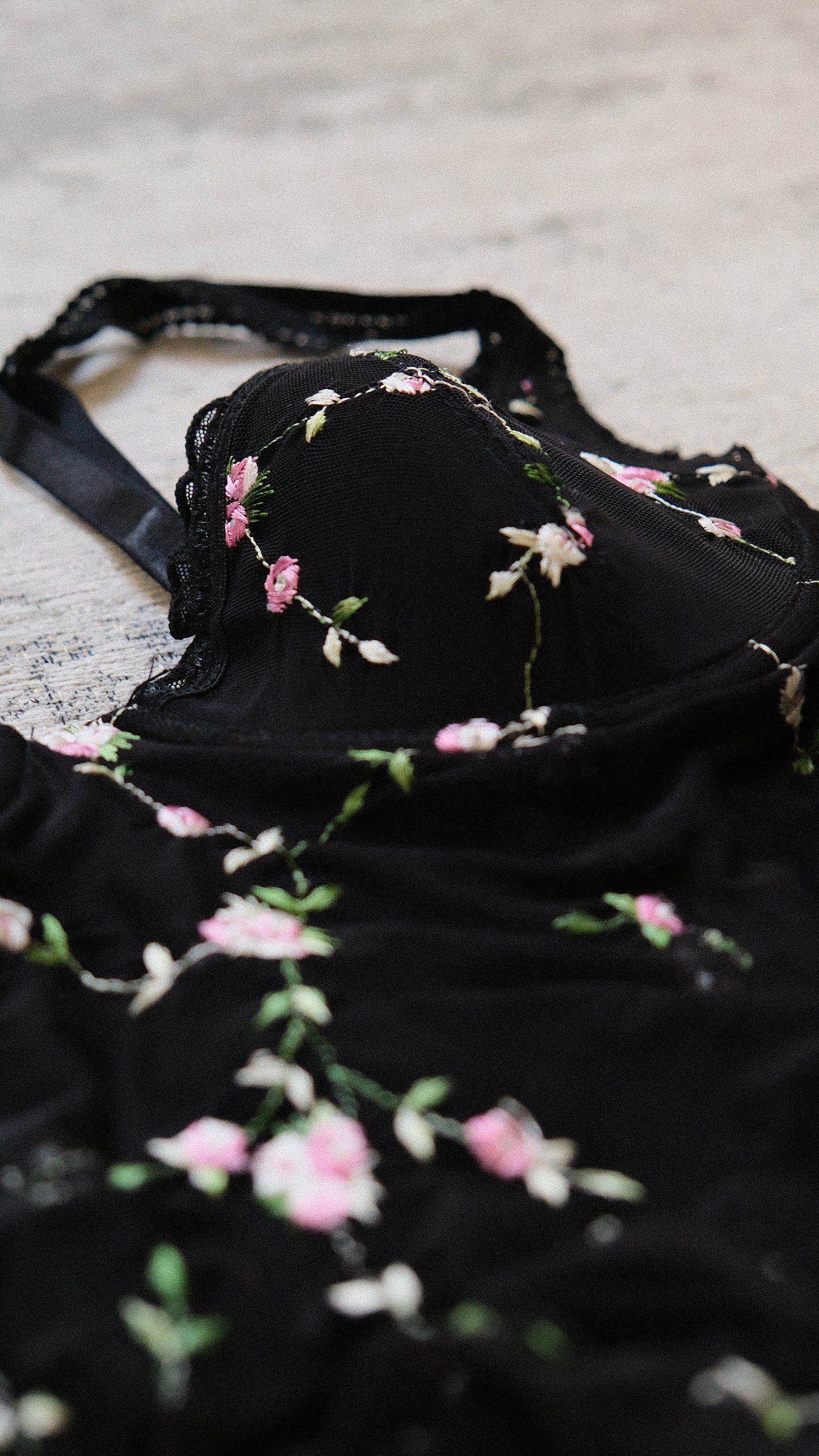 Vintage Dusk Garden lingerie set (75/34)