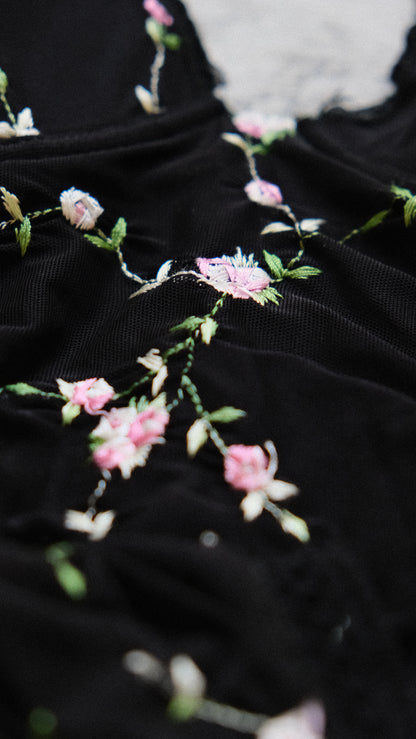 Vintage Dusk Garden lingerie set (75/34)