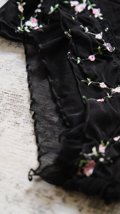 Vintage Dusk Garden lingerie set (75/34)