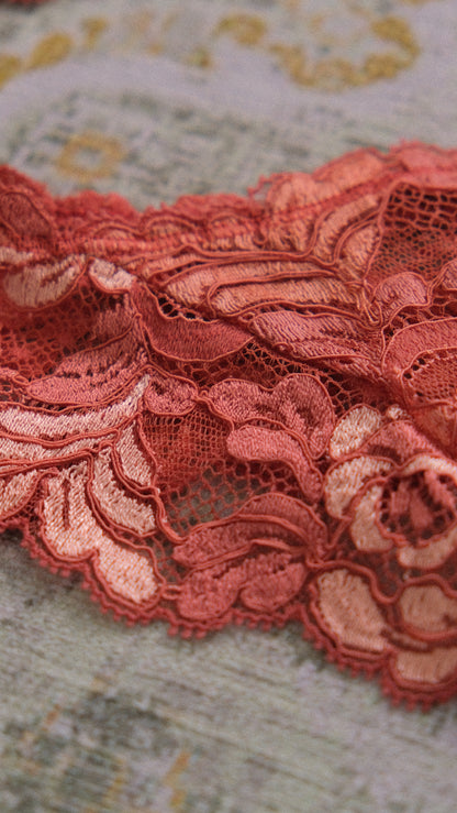 Vintage La Perla rose lingerie set (34/75, B cup)