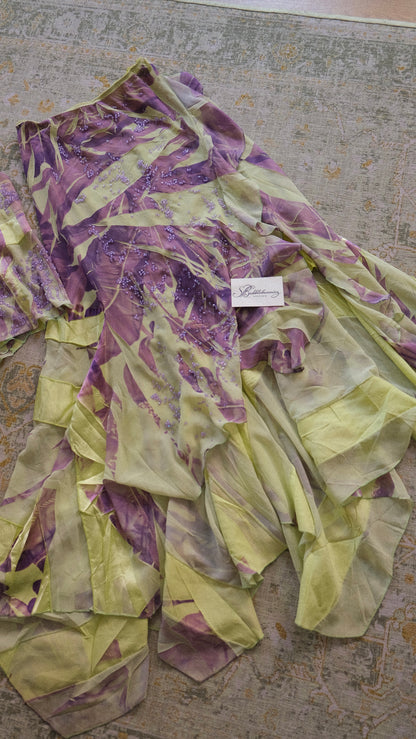 Vintage mint & purple set (S/M-M)