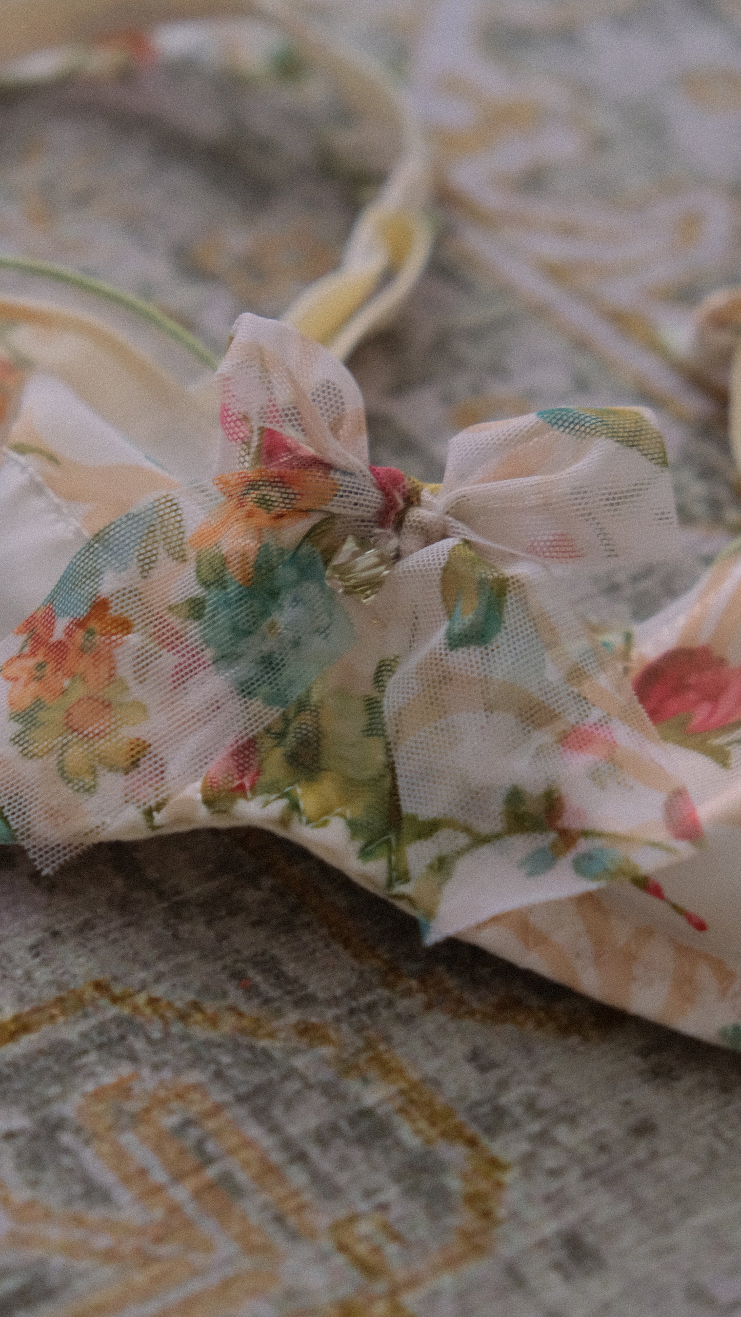 Vintage French floral 3 piece (S)