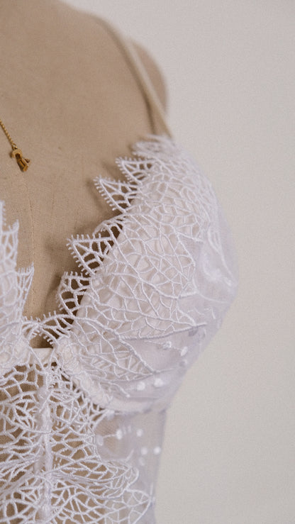 Italian Angelic sheer top (L/XL)