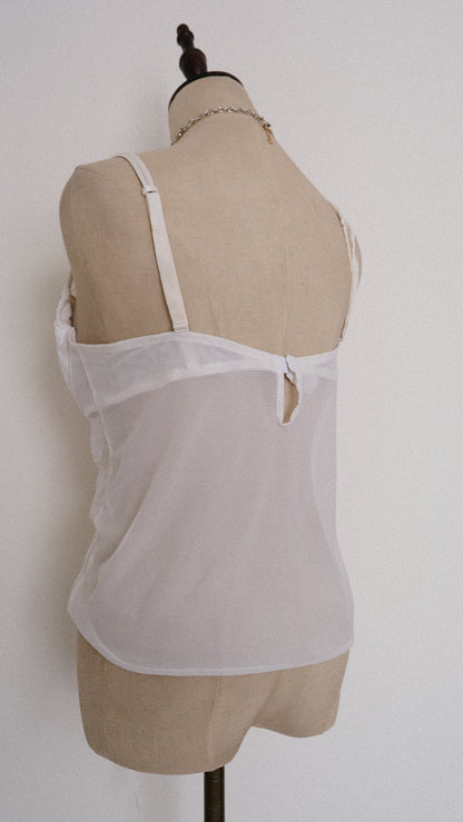 Italian Angelic sheer top (L/XL)
