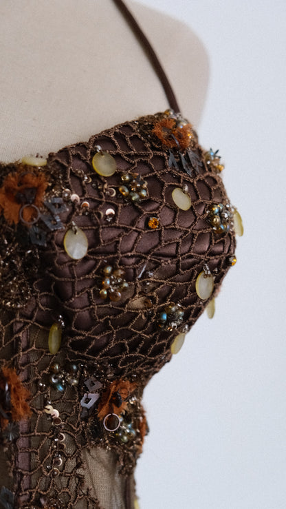 French Deepsea Treasure bustier (M, M/L)