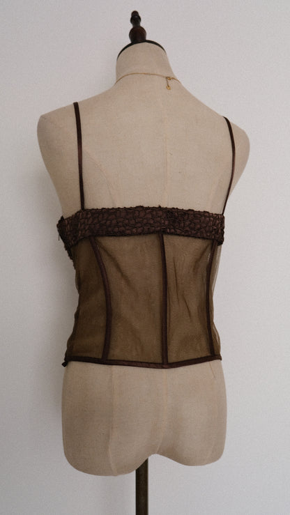French Deepsea Treasure bustier (M, M/L)