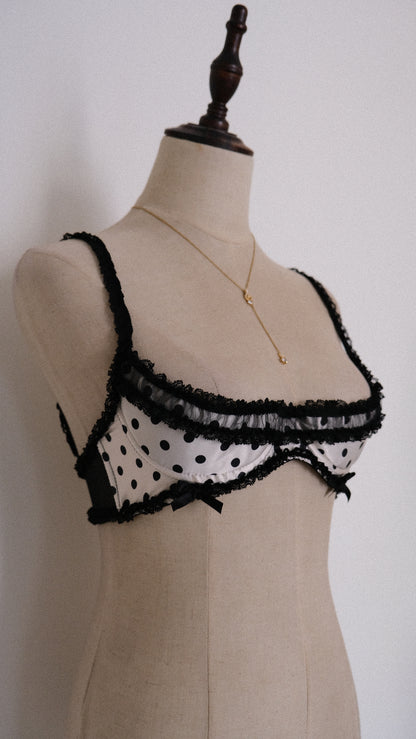 French Polkadot bra (32B/70B)