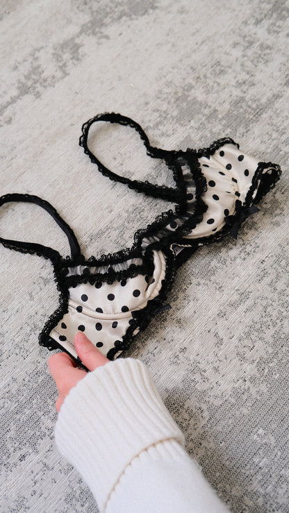 French Polkadot bra (32B/70B)