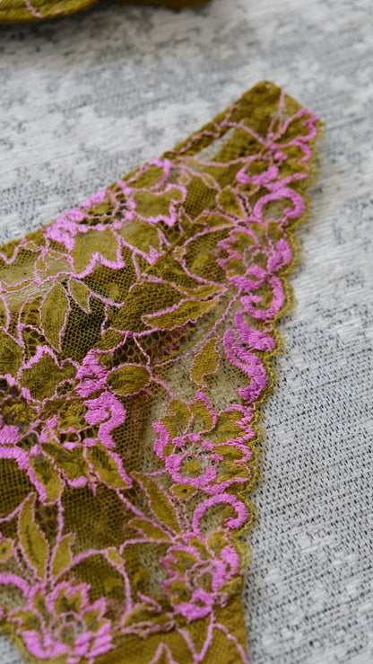 French Forest Fae 2 piece lingerie set (70B/32B)