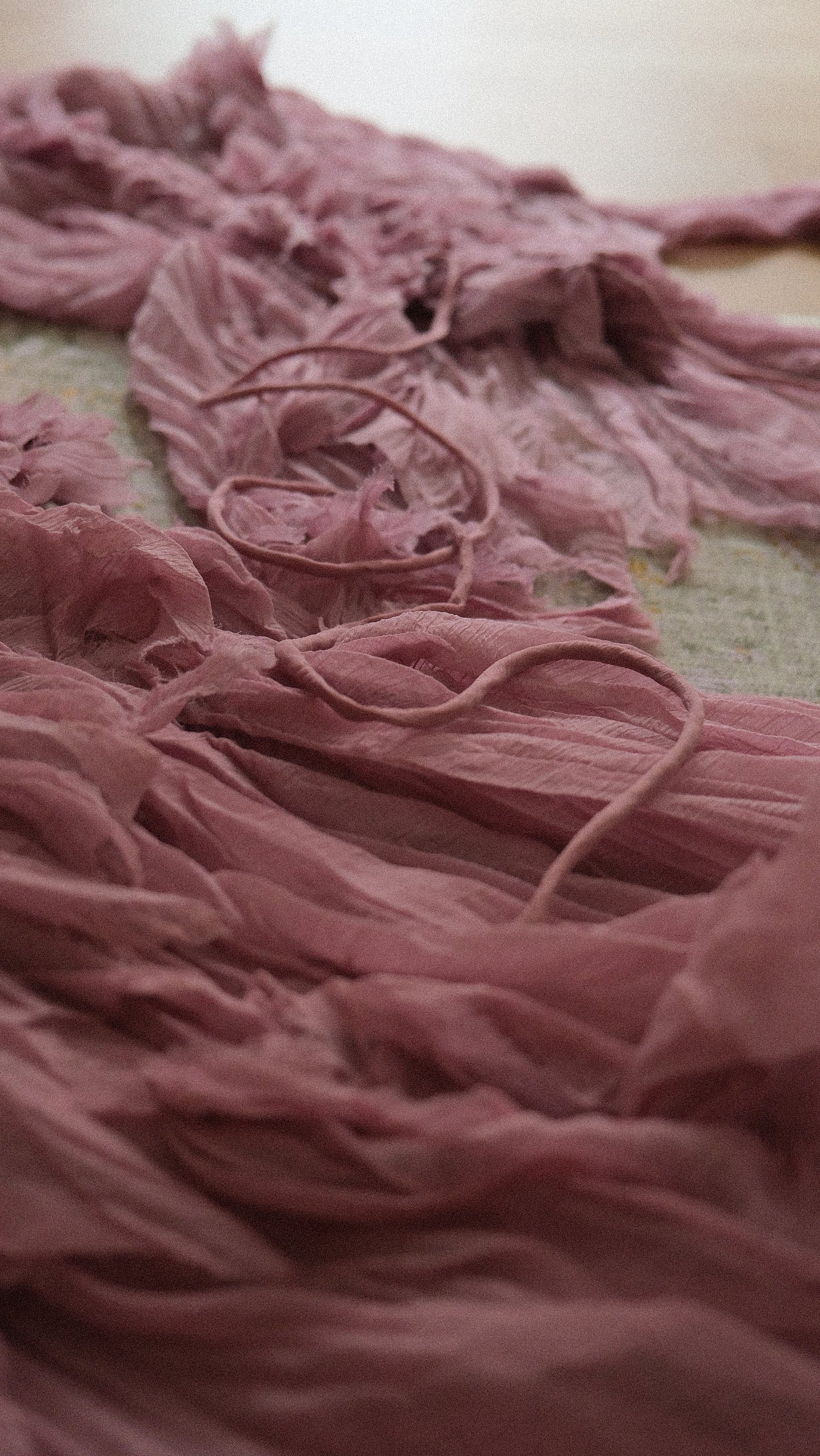 Dusty pink fairytale ruffle set: blouse & ruffled skirt (M)