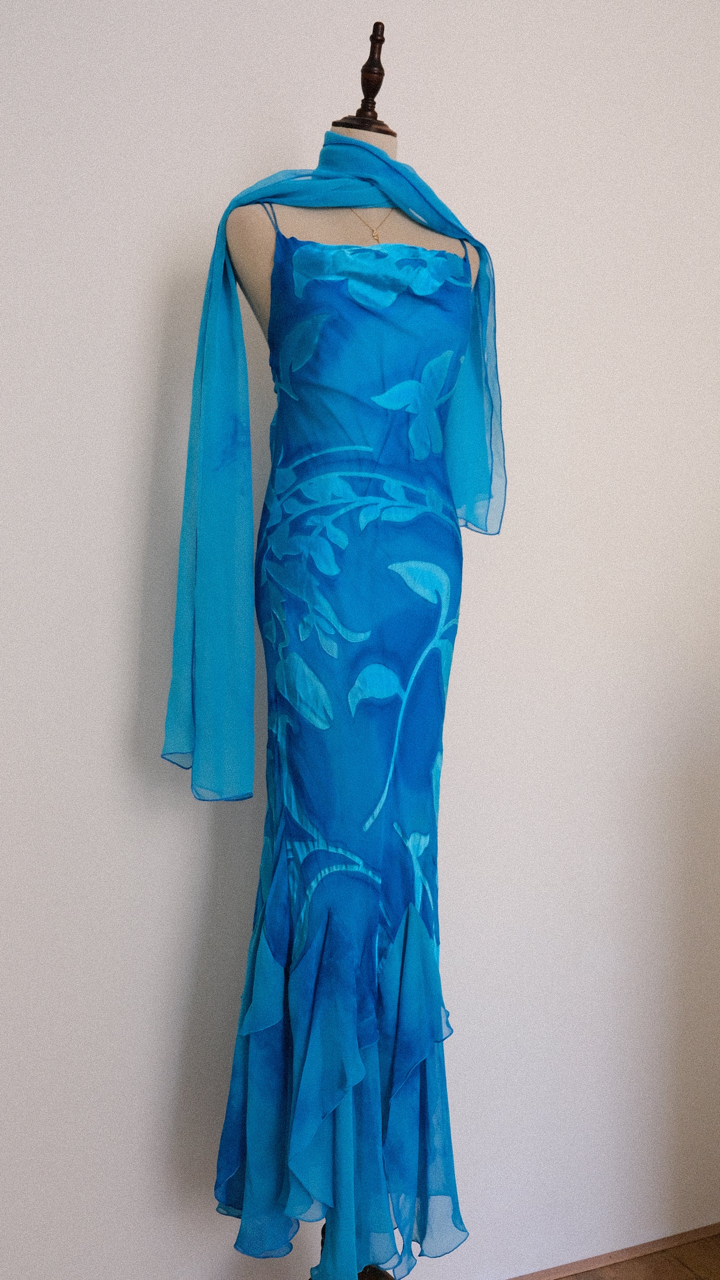 Blue Current dress (S/M, M)