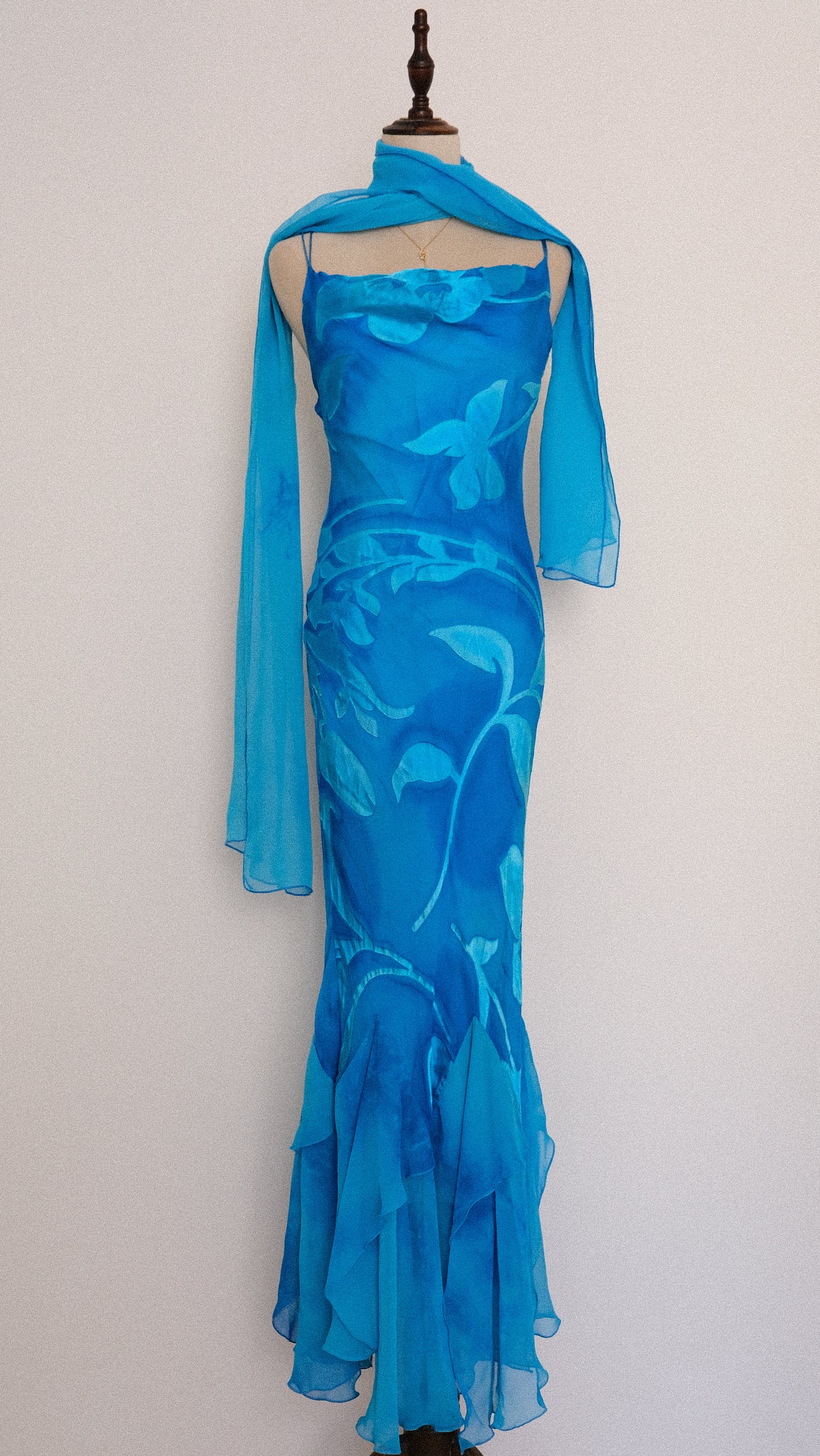 Blue Current dress (S/M, M)