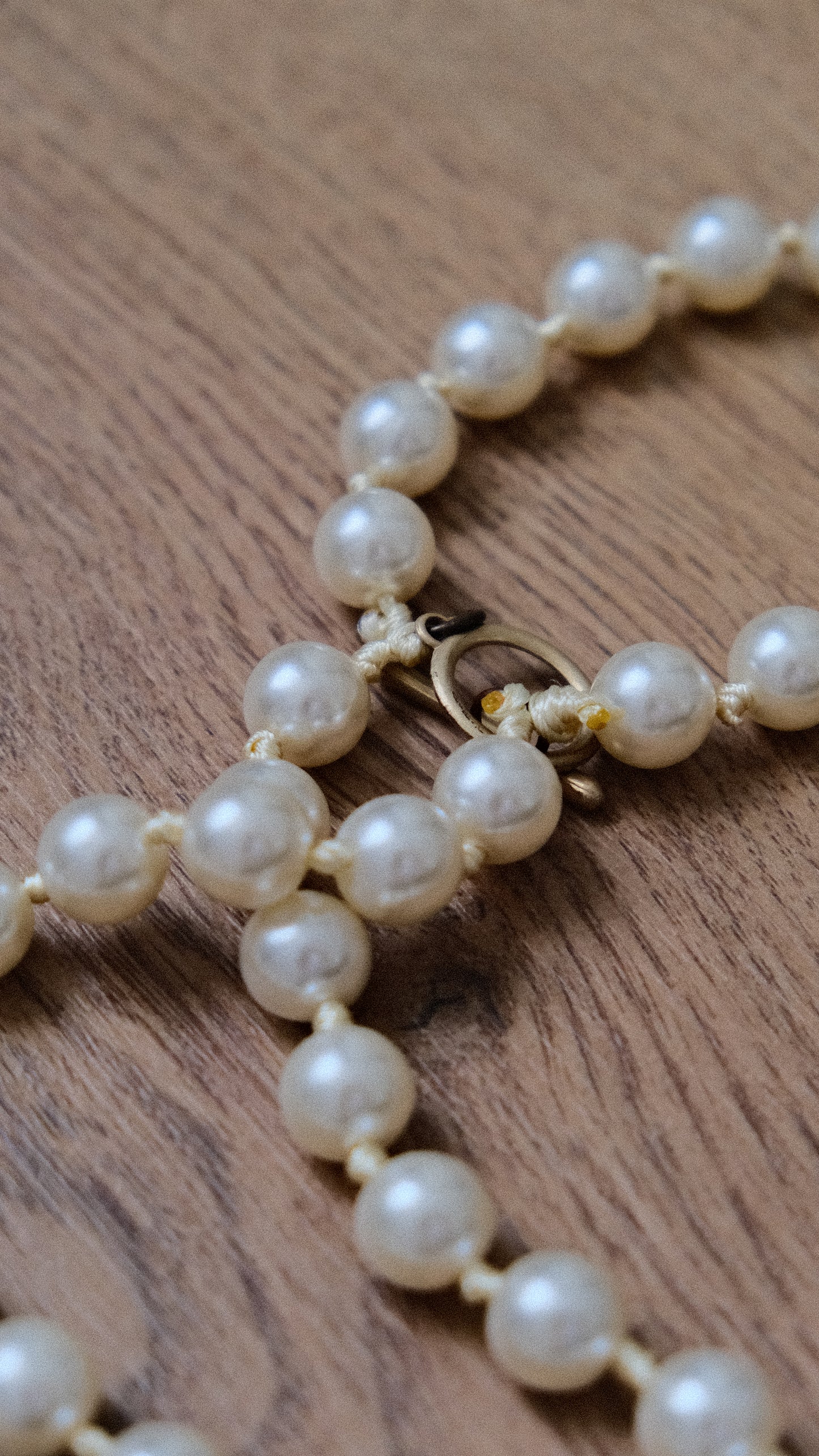 Dragonfly Faux Pearl necklace