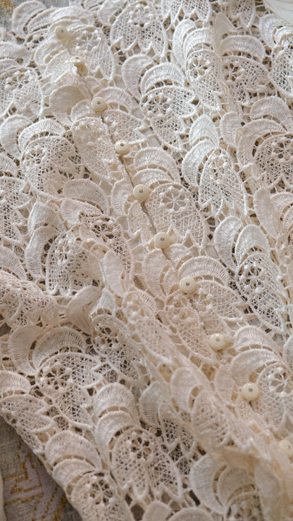 Vintage French ivory 2 piece set