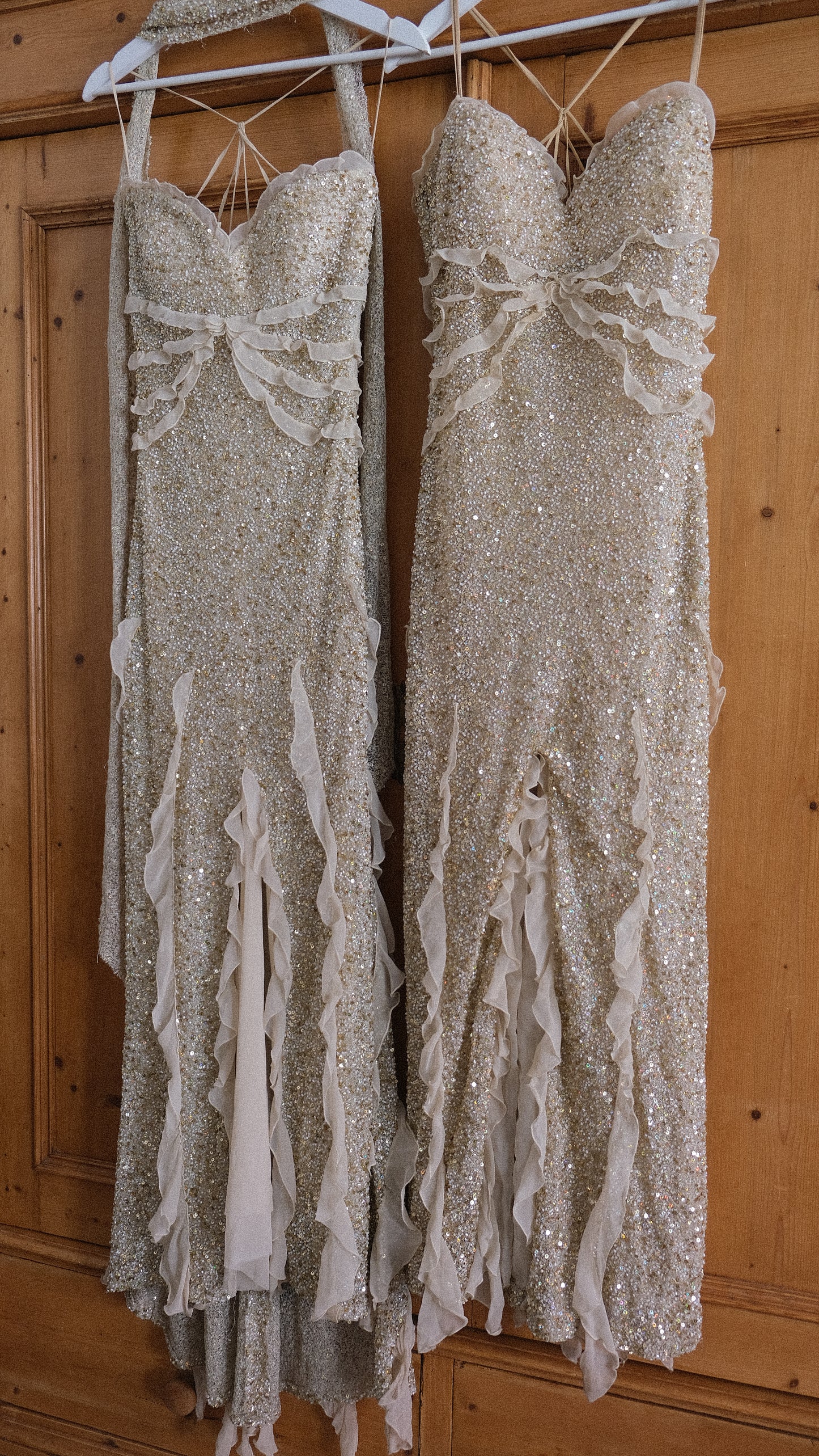 Vintage Spanish ‘washed ashore’ mermaid gown