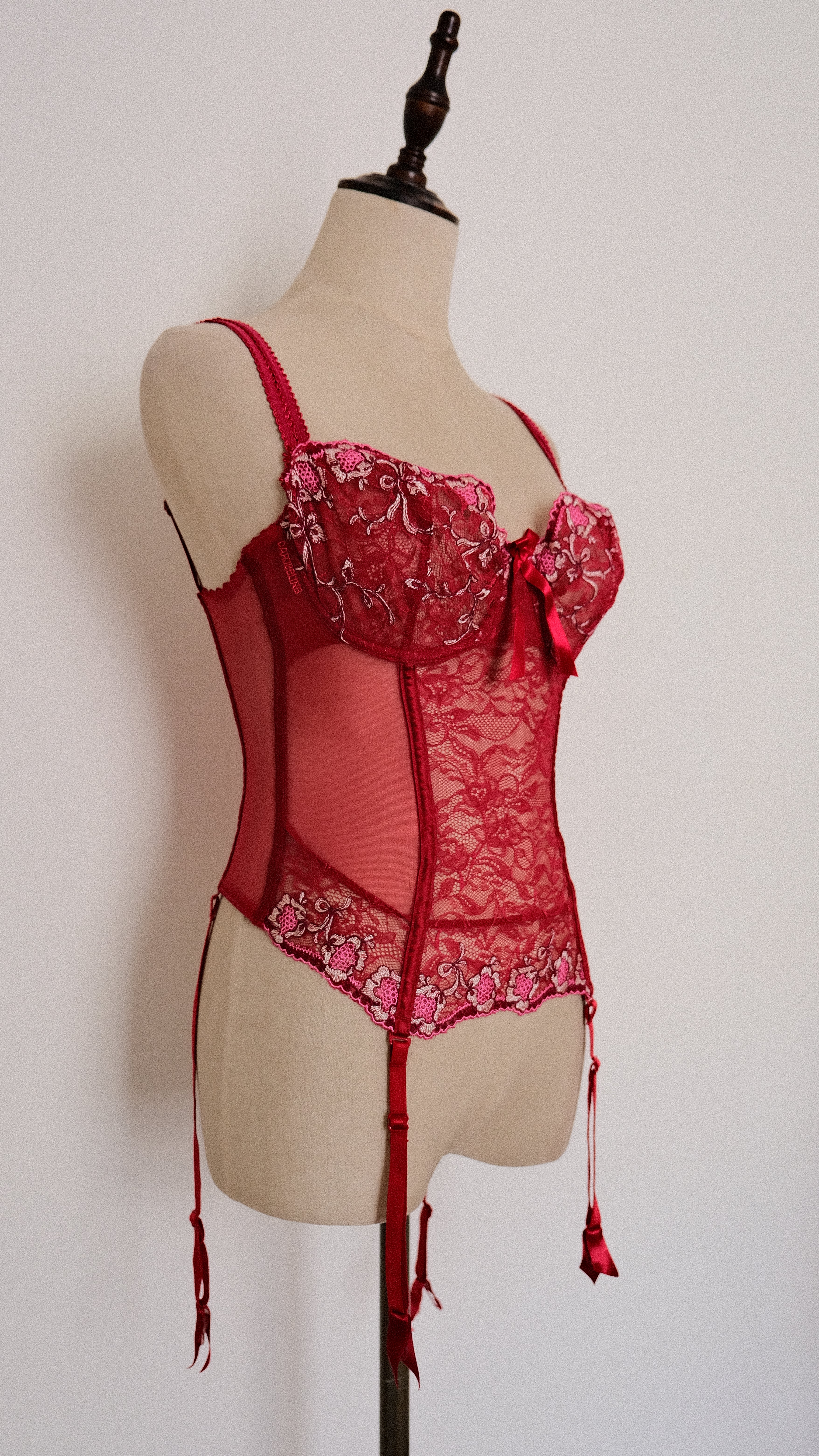 fig London♡ Carol bustier Scythe Bustier Bleach Plaid Blue – KNWLS