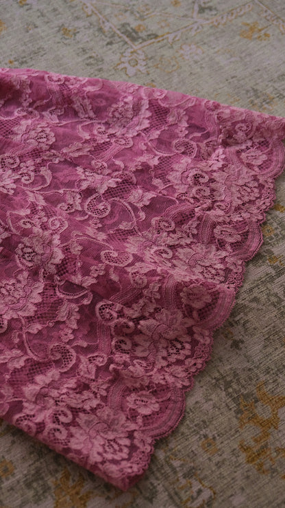 La Perla vintage pink lace babydoll (38)