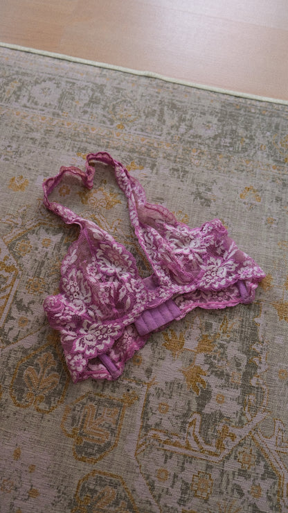 La Perla floral halter bralette (34/75)