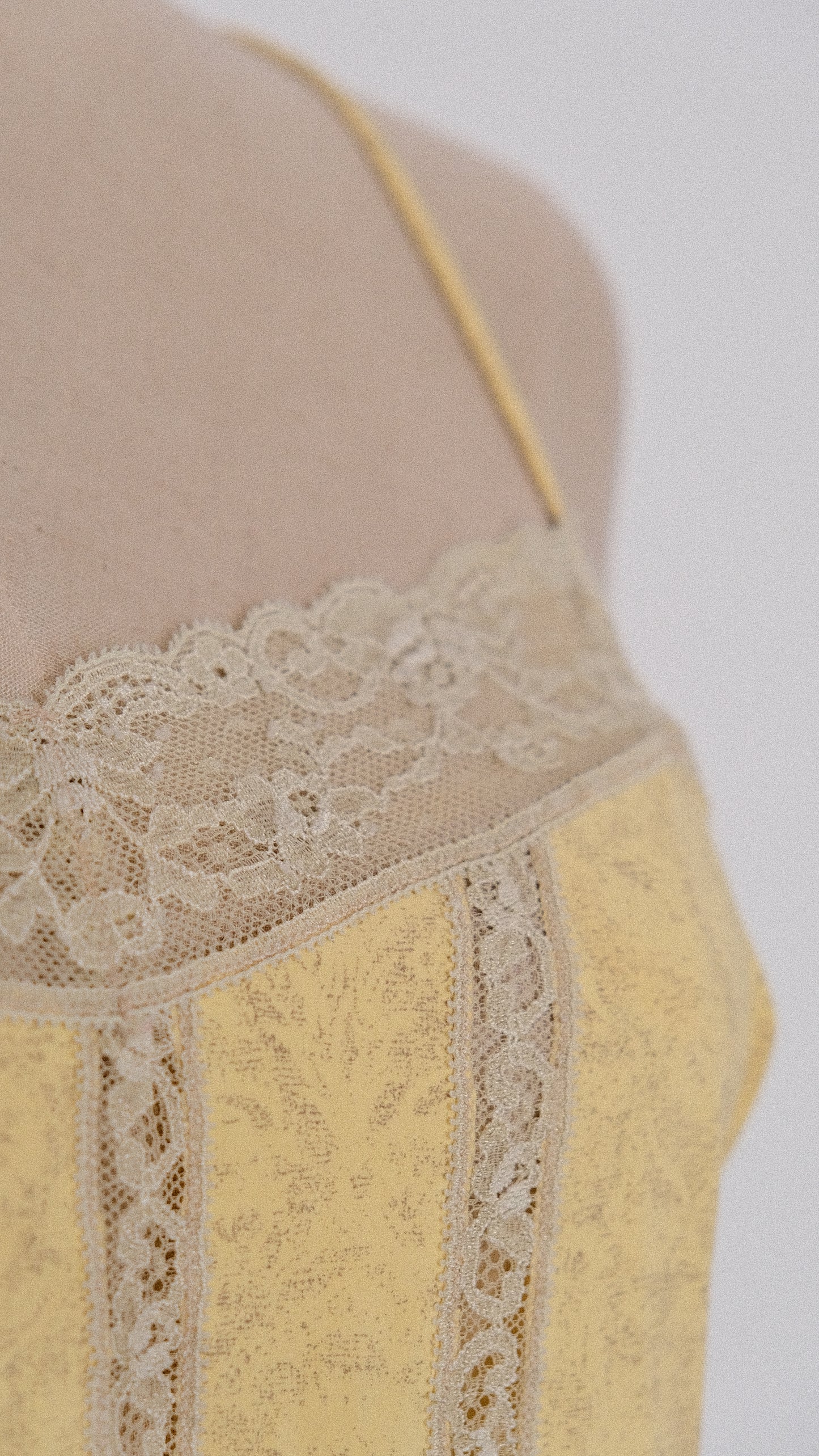 La Perla Butteryellow babydoll (M)