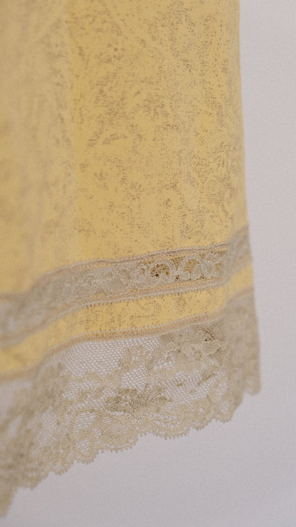 La Perla Butteryellow babydoll (M)