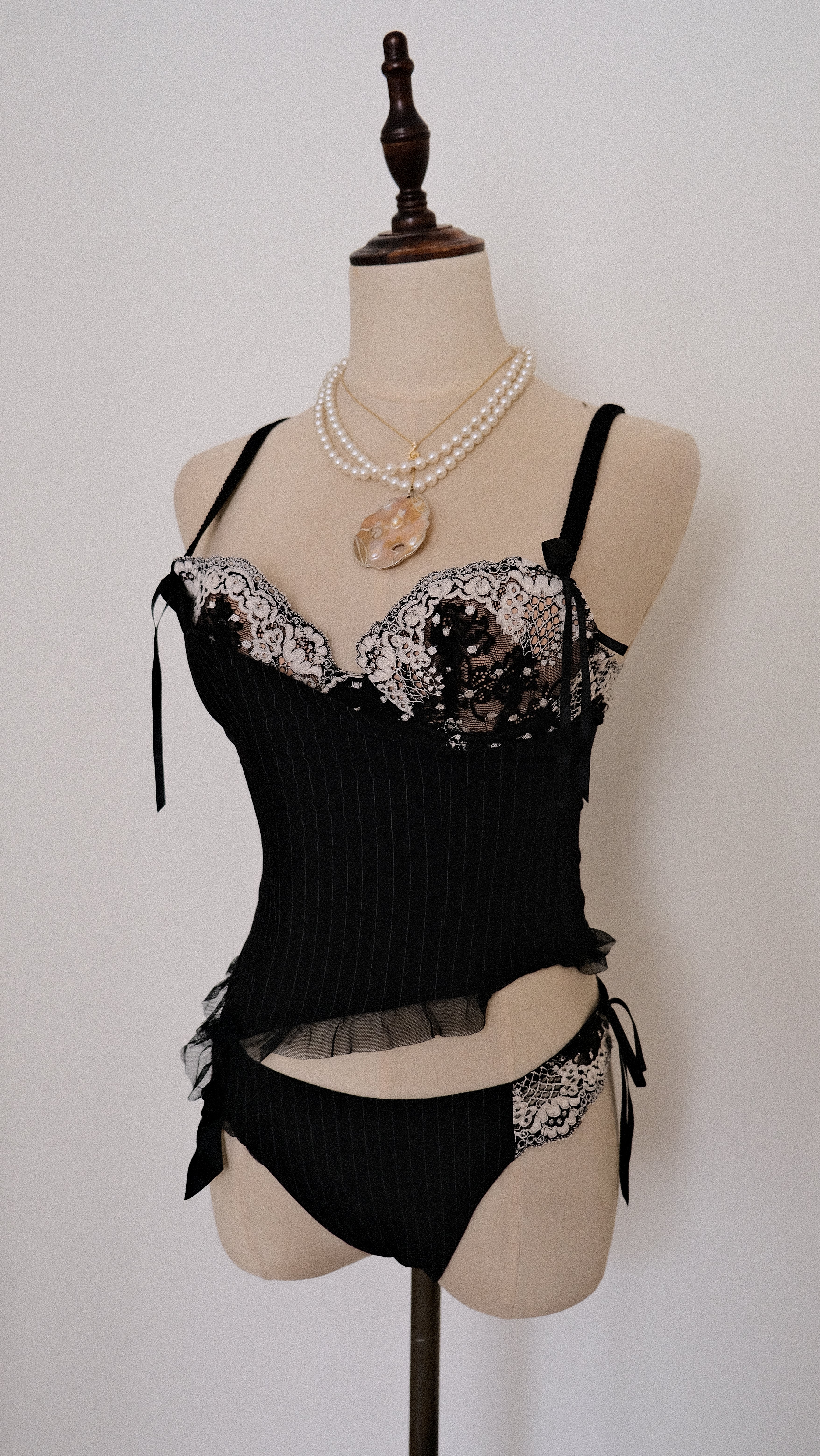 fig London♡ Carol bustier Scythe Bustier Bleach Plaid Blue – KNWLS