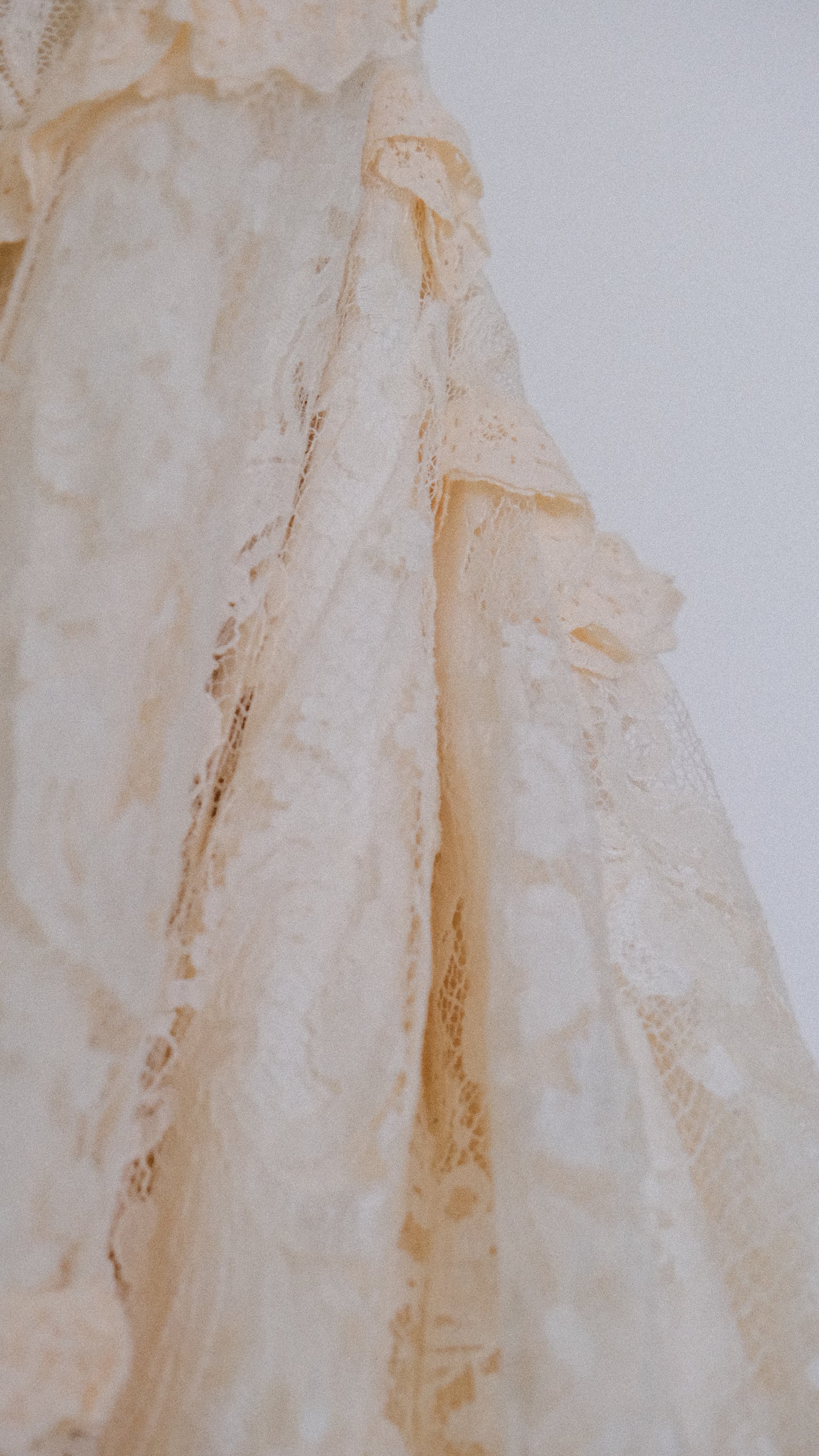 Layered fairytale wedding dress (M)