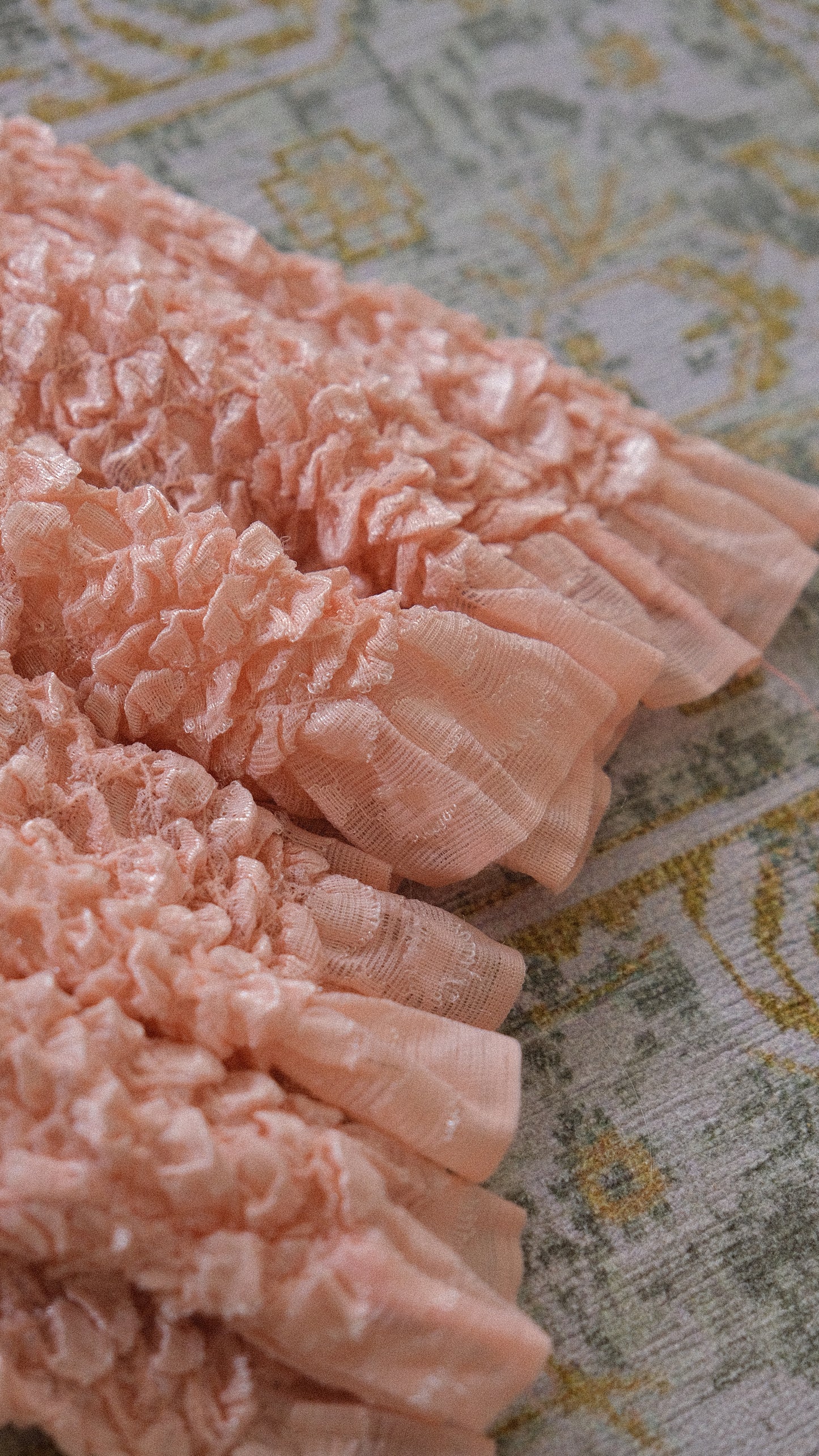 Vintage ruffle short sleeve