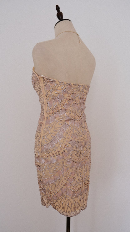 Moonlit Honey minidress (S/M)