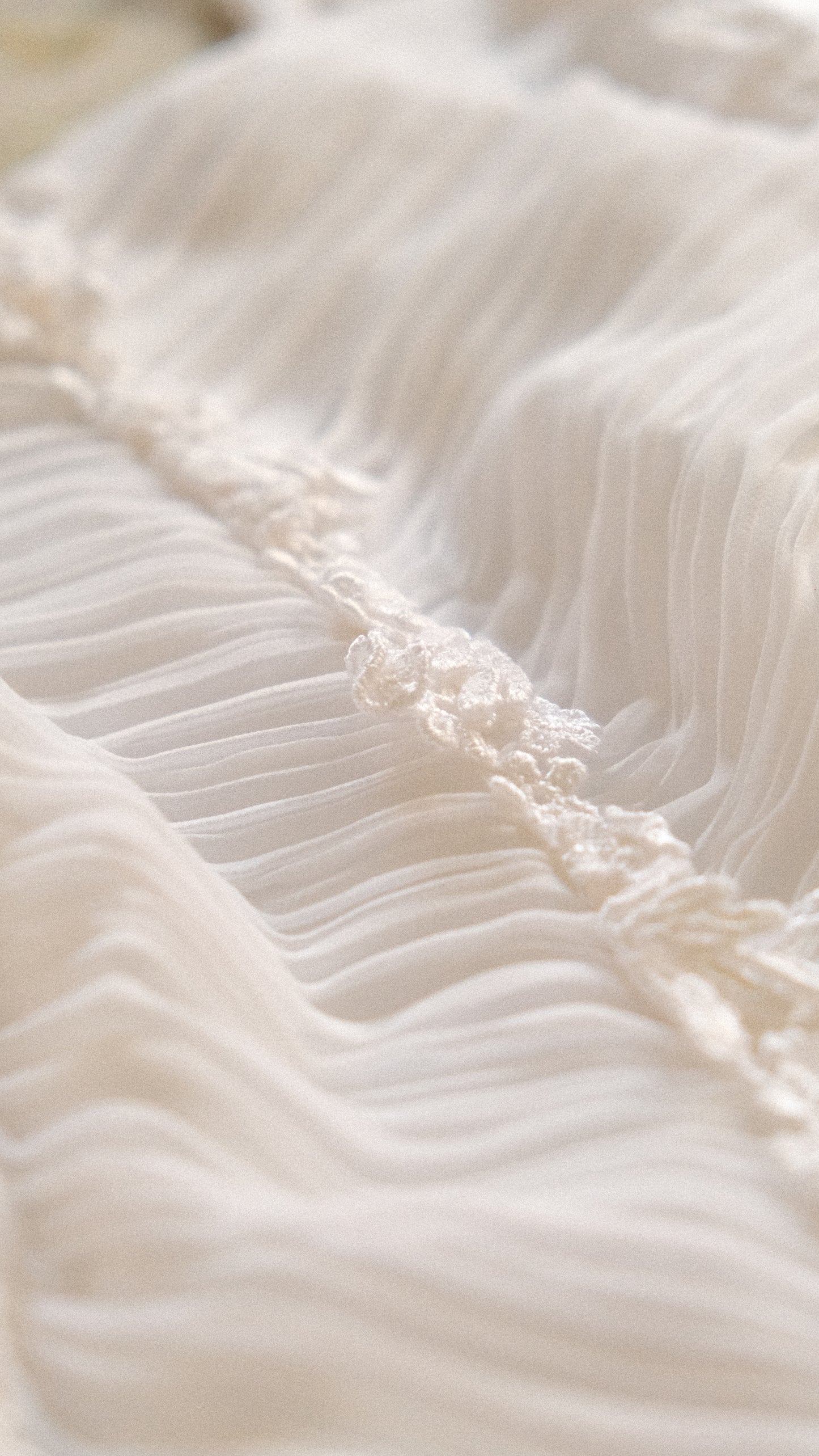 Vintage white flutter babydoll
