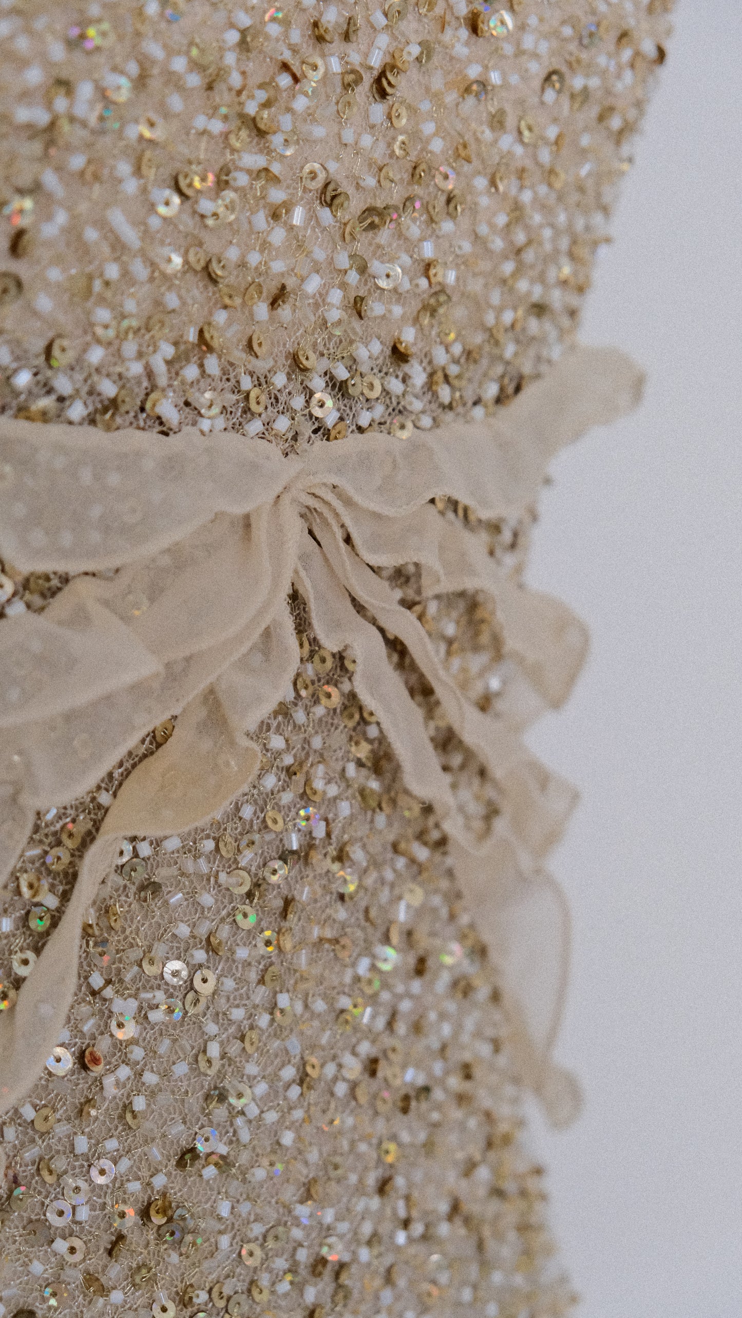 Washed ashore mermaid gown (XS/S)