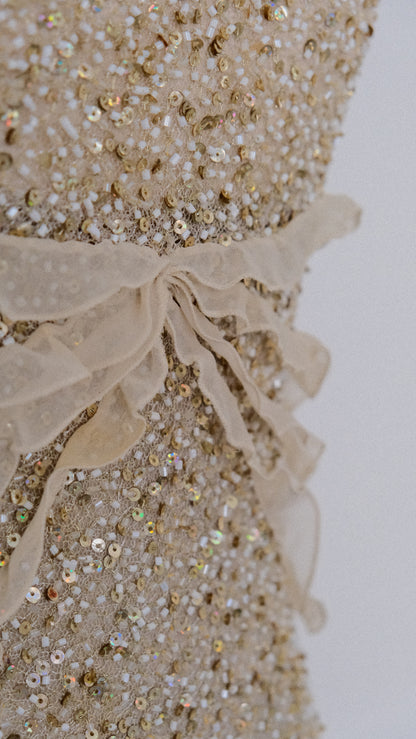 Washed ashore mermaid gown (XS/S)