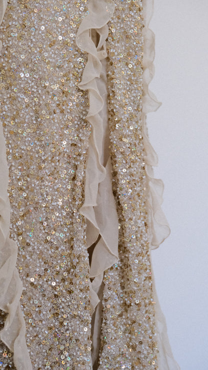 Washed ashore mermaid gown (XS/S)
