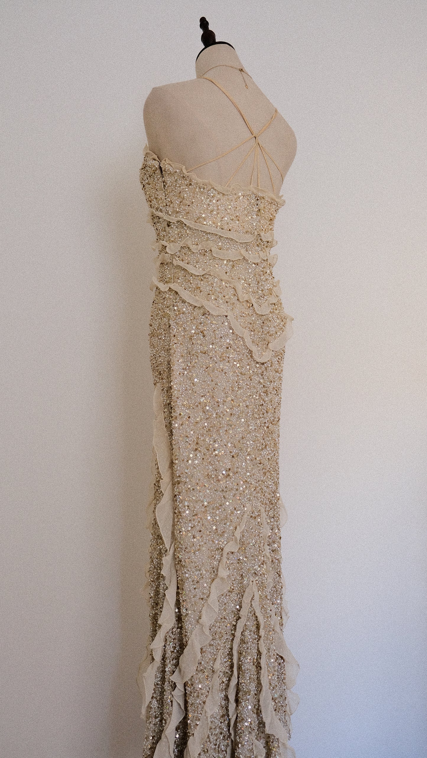 Washed ashore mermaid gown (XS/S)