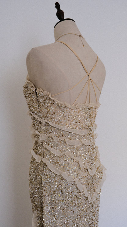 Washed ashore mermaid gown (XS/S)
