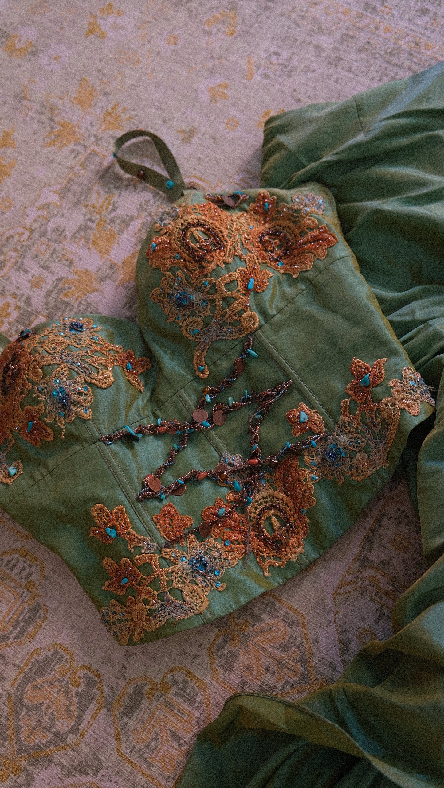 Italian mermaidcore 2 piece set (M)