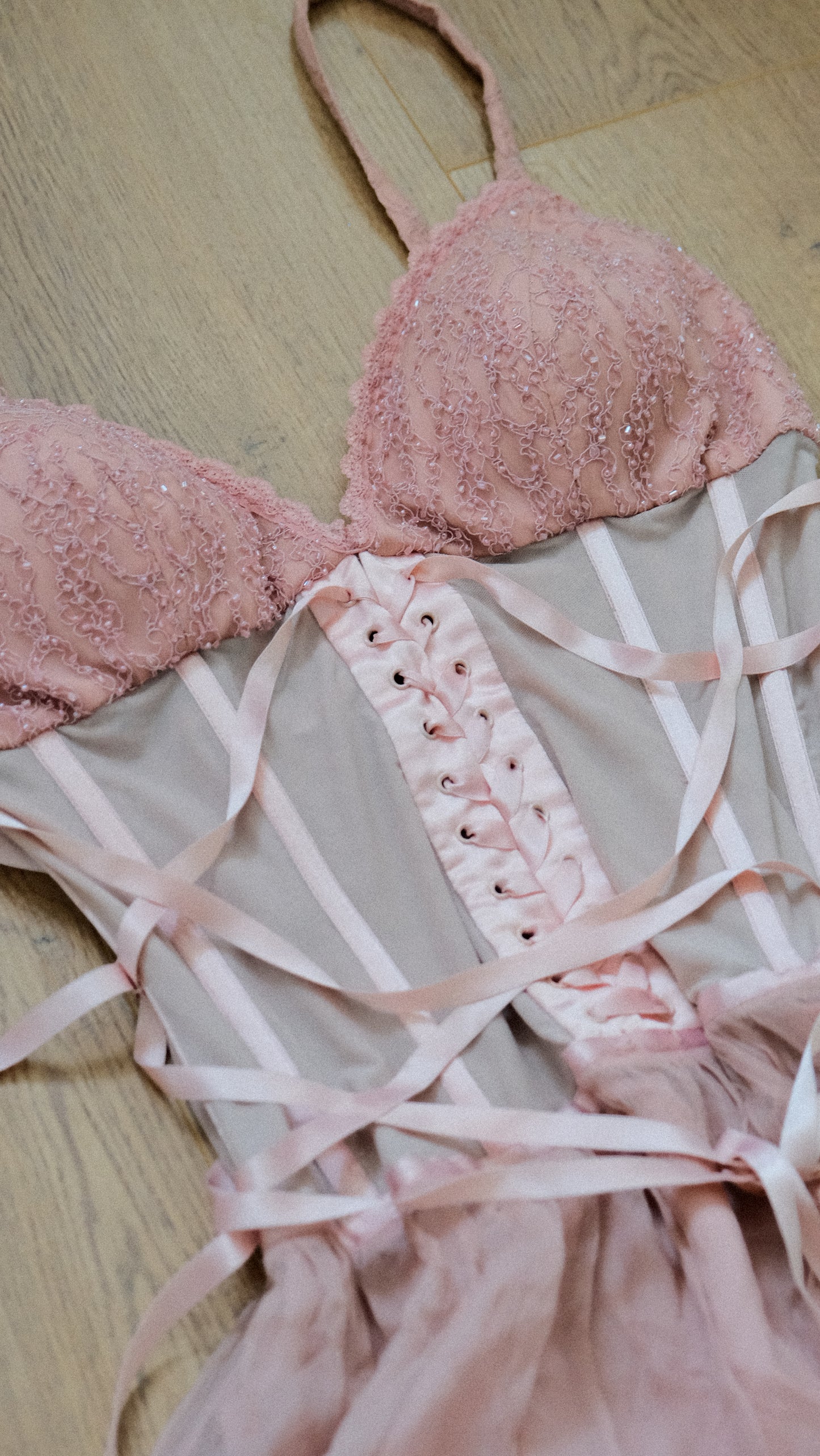 Blushing fairy dress (S/M, M)