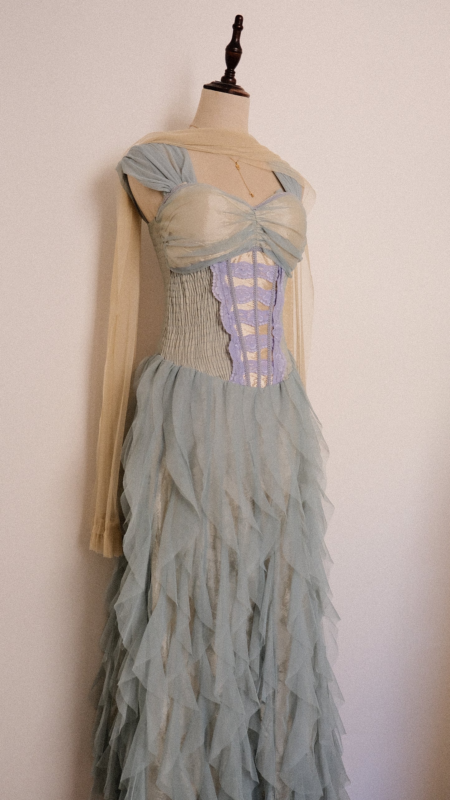 Ocean nymph dress (S/M, M)