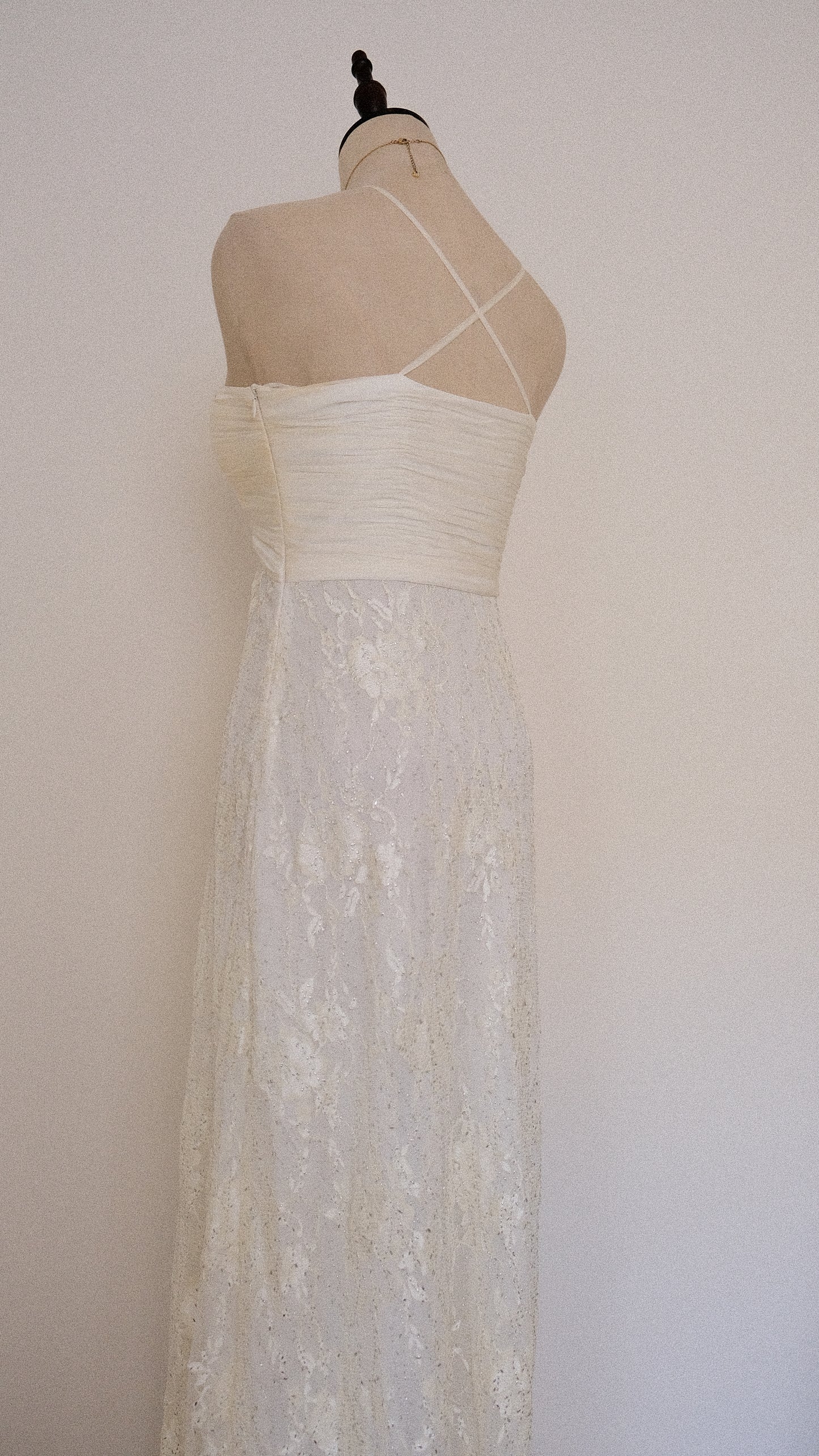 Elegant sunshine bridal dress (S)