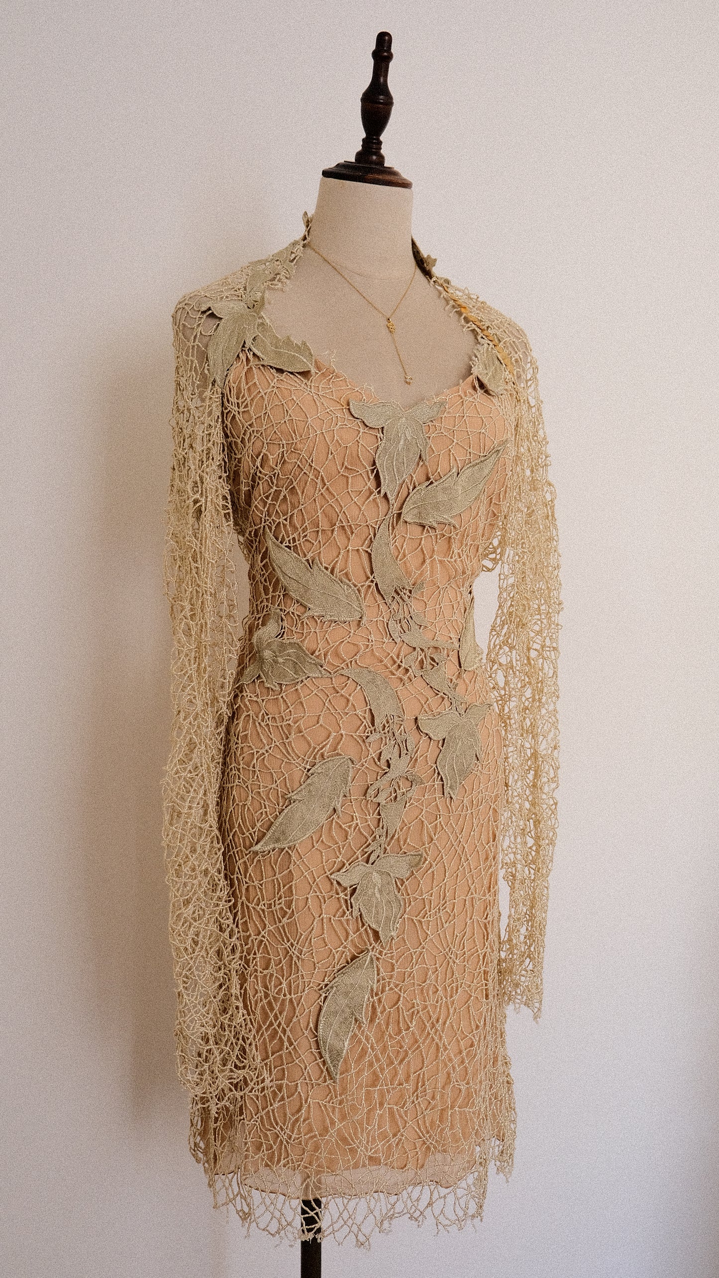 Draped in golden nets fairy 2 piece (S/M, M)