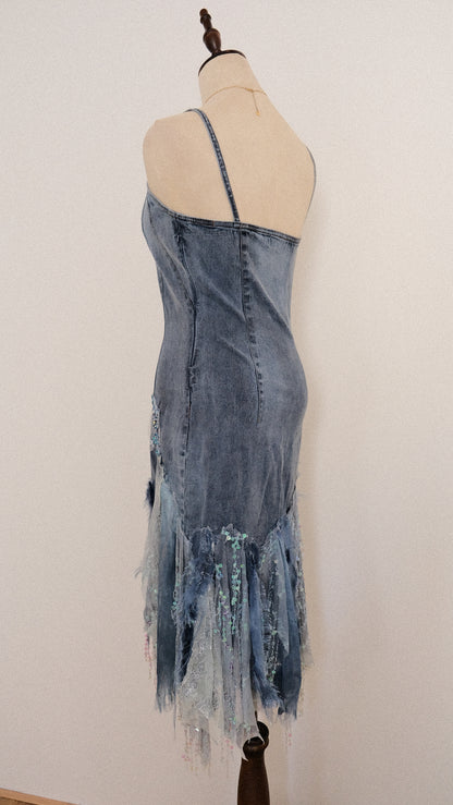 Midnight blue fairy dress (S-M)
