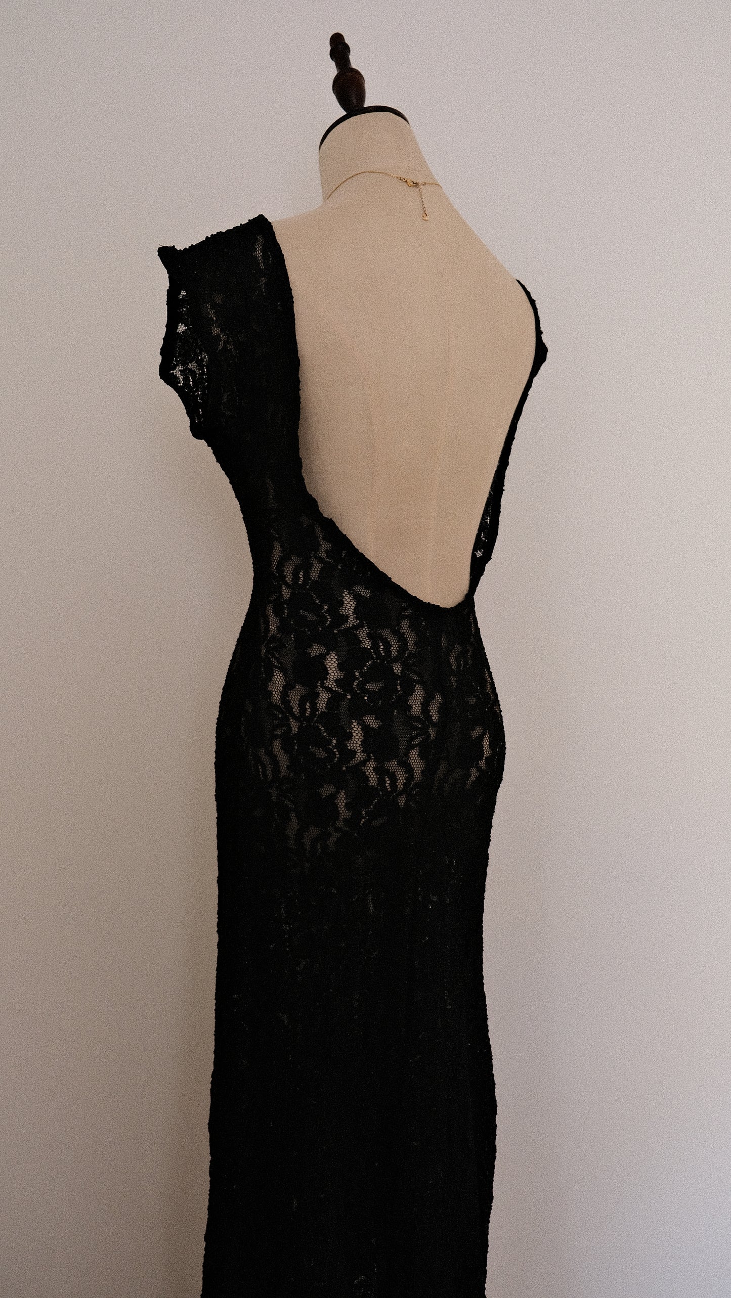 Hugged by romantic lace dress (M, M/L)