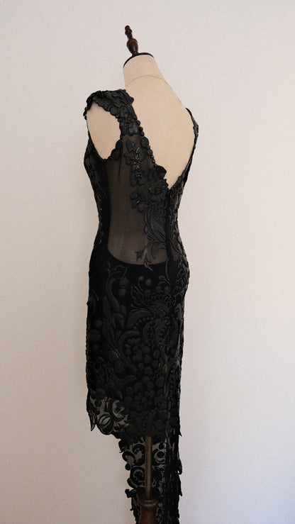 Mystic noir dress (S-M)