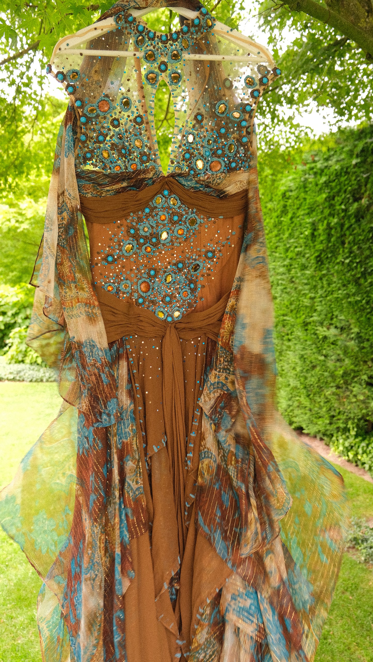 Vintage Italian siren dress (S/M-M)