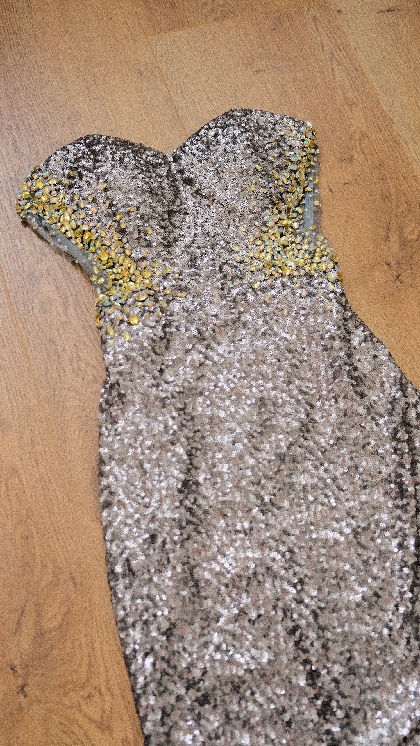 Midnight Temptation evening dress (S/M)