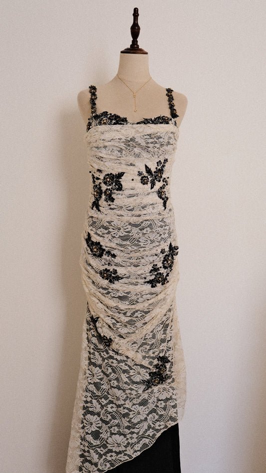 Moonlit Masquerade evening dress (S, S/M)