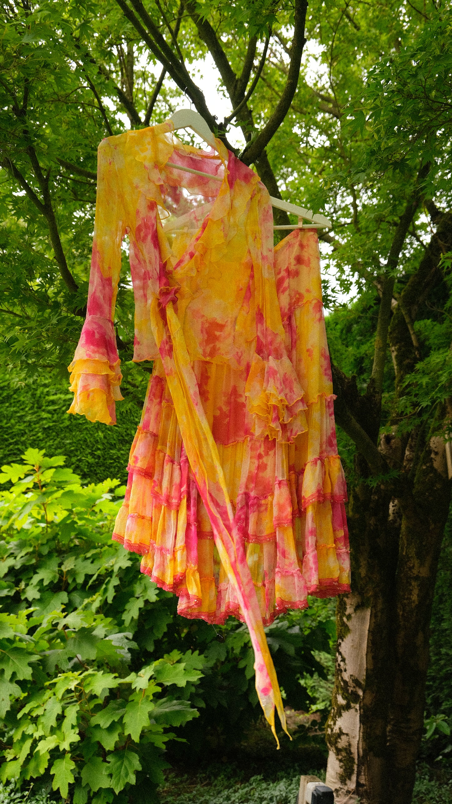 Vintage French sunrise 2 piece set (S)